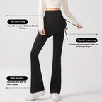 Women’s Asymmetrical Layered Flare Pants