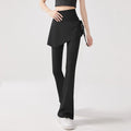 Women’s Asymmetrical Layered Flare Pants