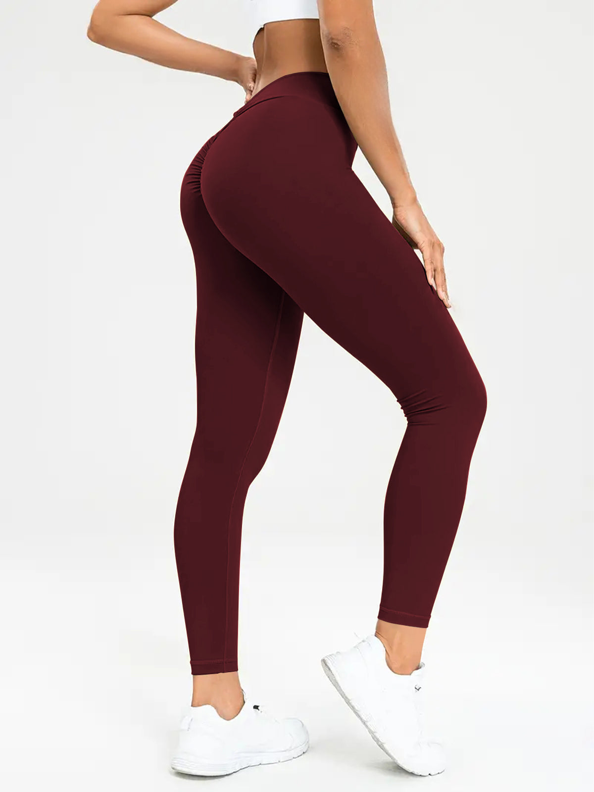 Women’s High-Waist Ruched Leggings